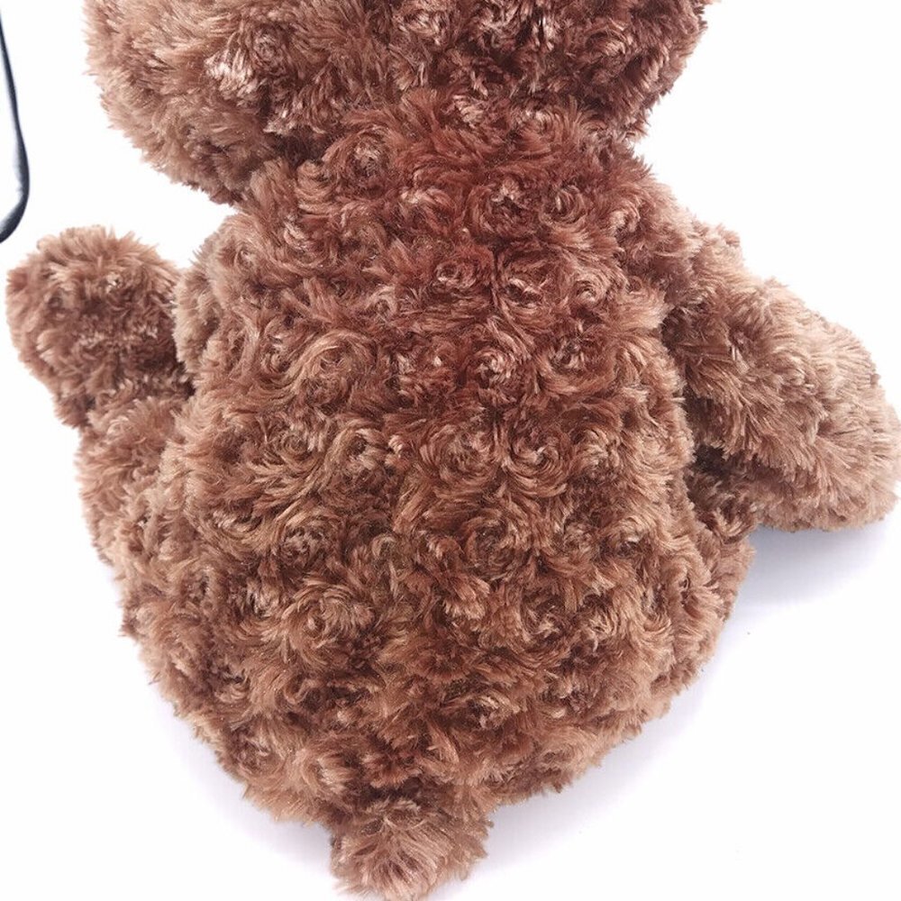 GUND Philbin Teddy Bear Chocolate Brown 18" Plush Stuffed Animal 320047 Paw Pads - Picture 5 of 15